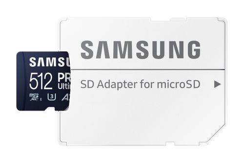 Karta microSD Samsung 512GB microSDXC PRO Ultimate 200MB/s (2023) na Arena.pl