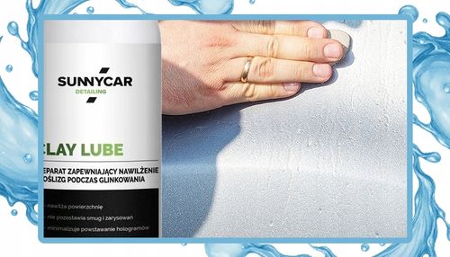 PREPARAT POD GLINKOWANIE SUNNYCAR CLAY LUBE NADAJE POŚLIZG POD GLINKĘ 1L na Arena.pl