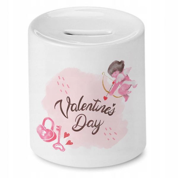 Skarbonka Prezent Walentynki Valentines Day Z Nadrukiem Ze Zdjęciem zdjęcie 1