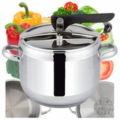 SZYBKOWAR GARNEK CIŚNIENIOWY TURECKI STAL GAZ INDUKCJA 5LT