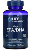 LIFE EXTENSION Mega EPA/DHA (120 kaps.)