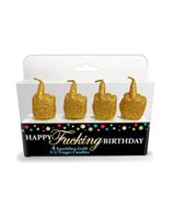 happy f'ing birthday candle set