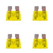 4x 20A samochodowy bezpiecznik nożowy płytkowy 19mm standard ATO ATC
