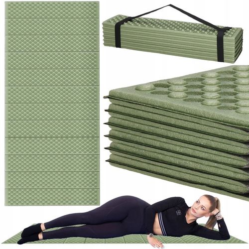 KARIMATA MATA TERMICZNA IZOLACYJNA SKŁADANA DO SPANIA TURYSTYCZNA NA BIWAK na Arena.pl