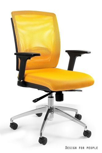 FOTEL OBROTOWY MODEL MULTI KOLOR ŻÓŁTY na Arena.pl