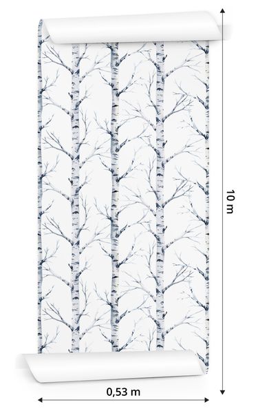 Tapeta Piękne Brzozy zdjęcie 3