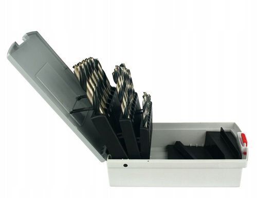 ZESTAW 25 wierteł do stali, metalu, tworzyw i drewna BOSCH HSS na Arena.pl