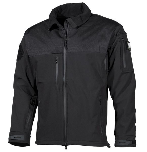 Kurtka typu soft shell "Australia" czarna zdjęcie 1