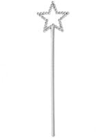 Różdżka mini gwiazdka, srebrna