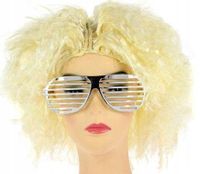 Peruka AFRO BLOND Loki Urodziny Party Impreza