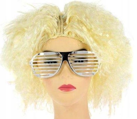 Peruka AFRO BLOND Loki Urodziny Party Impreza zdjęcie 1