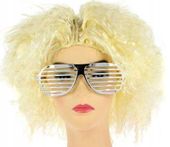 Peruka AFRO BLOND Loki Urodziny Party Impreza