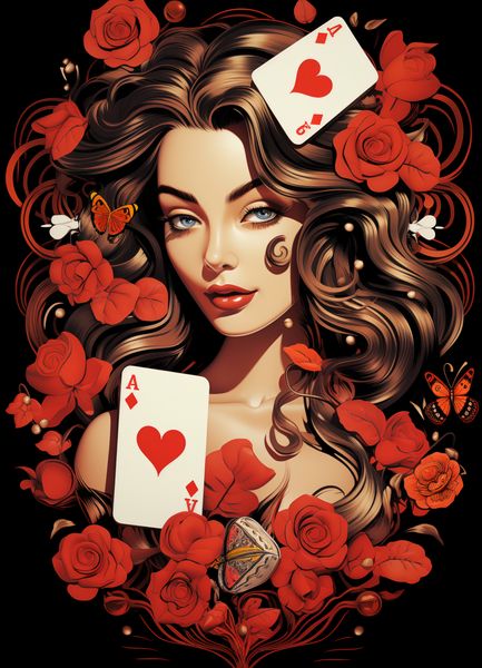 Plakat 13x18cm Różany Hazard zdjęcie 1