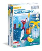 CLEMENTONI NAUKOWA ZABAWA MINI ZESTAW CHEMICZNY PRZYRZĄDY LABORATORYJNE 8+