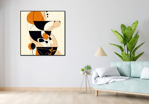 Plakat 100x100cm Taneczne Kręgi na Arena.pl