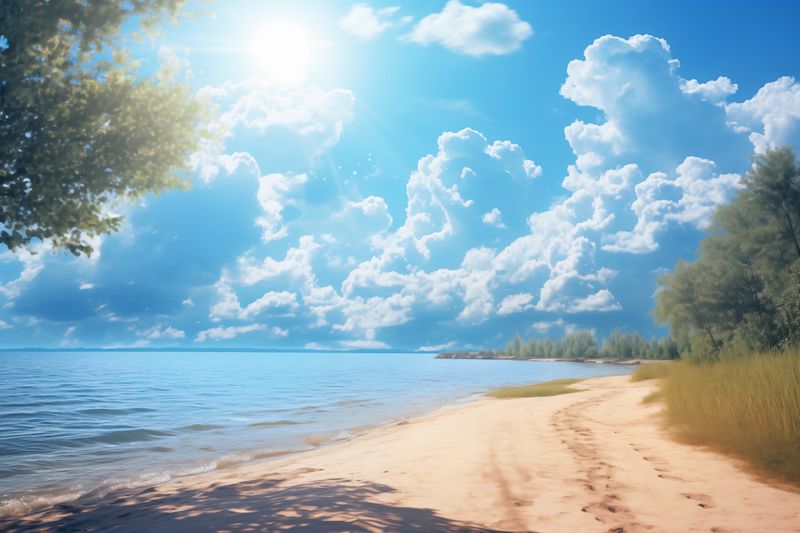 Plakat 45x30cm Letni Dzień zdjęcie 1