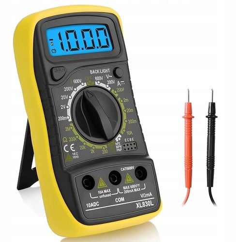 PROFESJONALNY MIERNIK CYFROWY MULTIMETR PRĄDU NAPIĘCIA UNIWERSALNY na Arena.pl