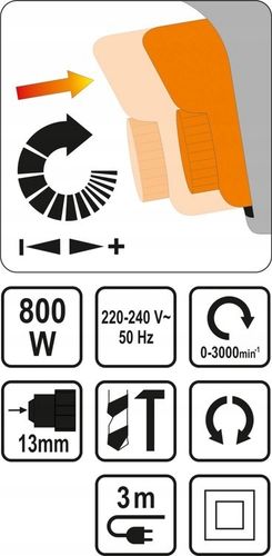 STHOR WIERTARKA UDAROWA 800W na Arena.pl
