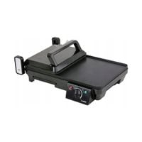 LUND GRILL ELEKTRYCZNY 2000W STOŁOWY ROZKŁADANY 2W1 Z REGULACJĄ 67455