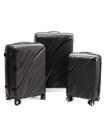 Zestaw 3 walizek KEMER RGL PP5 Czarny