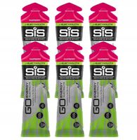 6x SIS żel energetyczny elektrolitowy malinowy elektrolity malina