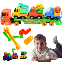 Ciężarówka Laweta Z Autkami I Narzędziami Akcesoria 1767 8636