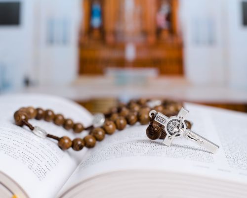 Różaniec z drewna wenge RT-15 na Arena.pl