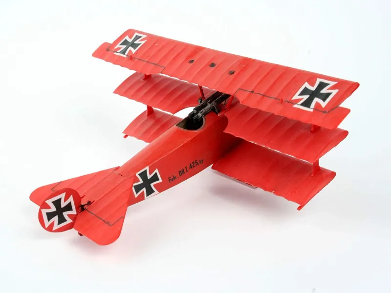 Model samolotu Fokker Dr. 1 zdjęcie 3