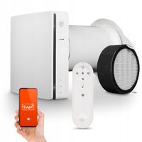 Rekuperator GOMEDIA ścienny Wi-Fi filtr F7 60 m³/h klasa A