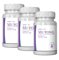 Kapsułki Kolagenu z Kwasem Hialuronowym i Ziołami - 90 szt.  Metonil