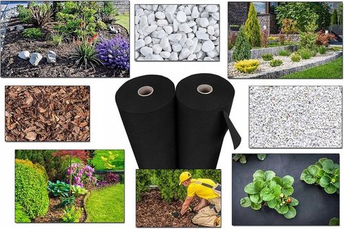 AGROWŁÓKNINA UV P-150G/M2 1,6x20m CZARNA GRUBA!!! na Arena.pl