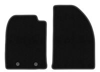 Dywaniki przednie welurowe czarne do: Ford Fusion 2002-2005 hatchback