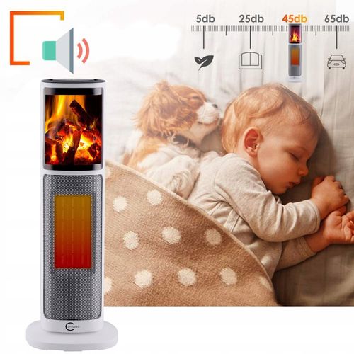 GRZEJNIK ELEKTRYCZNY FARELKA domowy łazienkowy TERMOWENTYLATOR TERMOSTATEM na Arena.pl