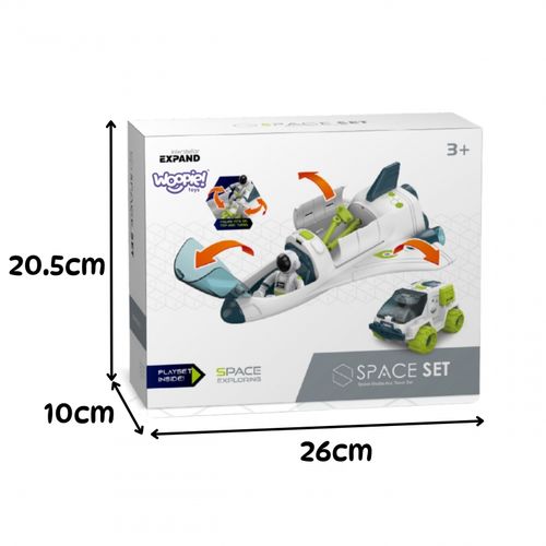 WOOPIE Zestaw Kosmiczny Prom i Łazik Space Set na Arena.pl