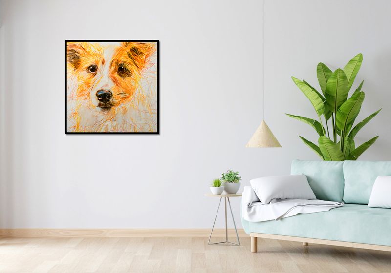 Plakat 80x80cm Uroczy Gość zdjęcie 4