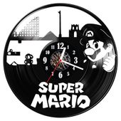 Zegar ścienny z płyty winylowej Super Mario 903.14