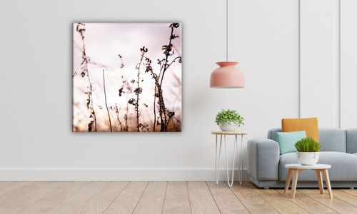 OBRAZ NA PŁÓTNIE 085 Polne kwiaty 70x70cm na Arena.pl