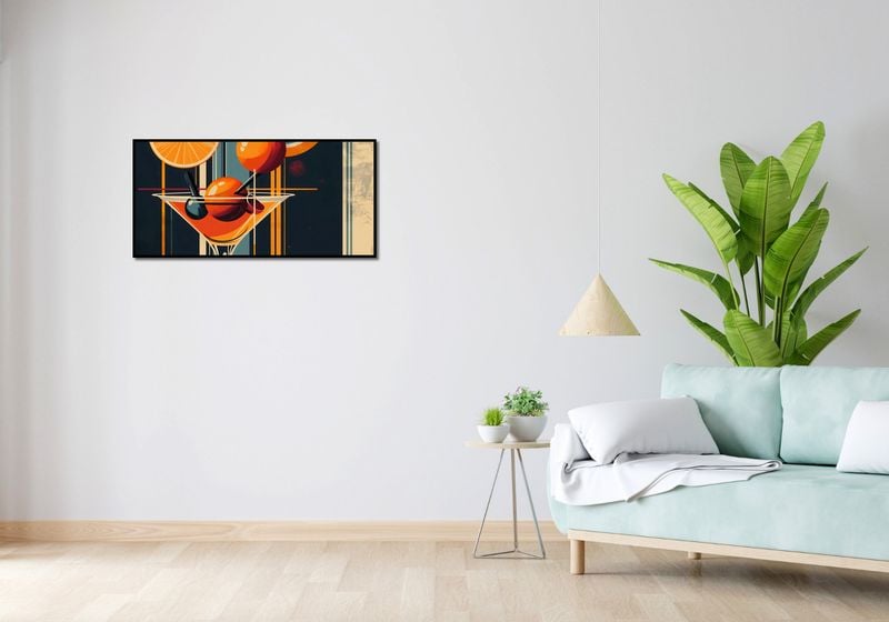 Plakat 91,3x44,5cm Koktajl w Stylu zdjęcie 4