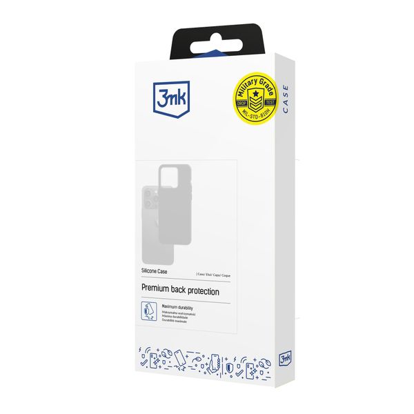 samsung galaxy s25 - 3mk silicone case zdjęcie 8