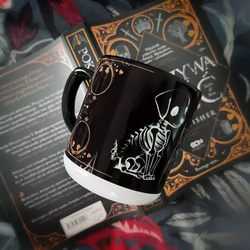 Kubek z kościanym pieskiem Pokrzywa i kość, 400 ml na Arena.pl