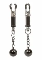 calexotics weighted twist nipple clamps regulowane z obciążeniem 2 szt.