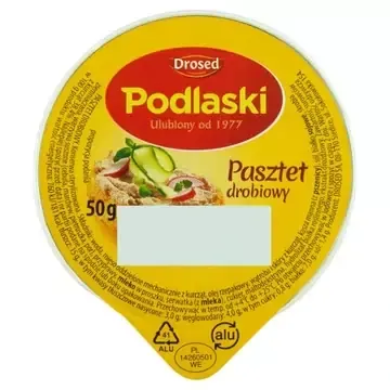 DROSED PASZTET 50G PODLASKI zdjęcie 1