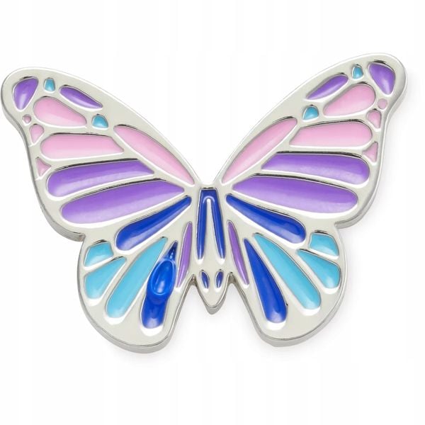 Przypinka Ozdoba Crocs Charms Jibbitz Pin Do Butów Multi Purple Butterfly zdjęcie 1