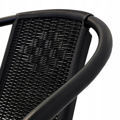 Zestaw 4 krzeseł ogrodowych - komplet FLORA na Arena.pl