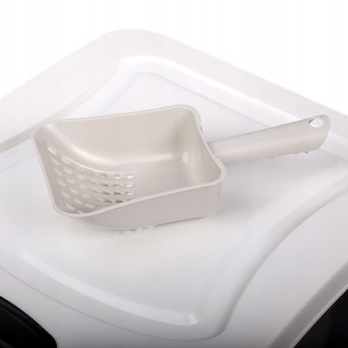 DUŻY POJEMNIK NA KARMĘ ŻWIREK DLA PSA KOTA ŁOPATKA na Arena.pl