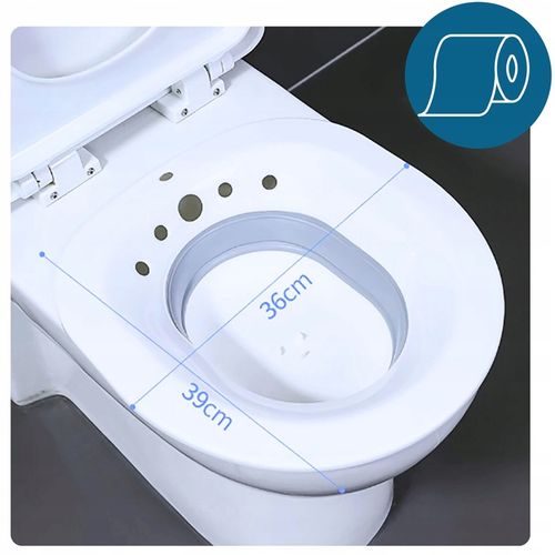 Bidet sanitarny do higieny intymnej nakładka toaletowa na sedes z na Arena.pl