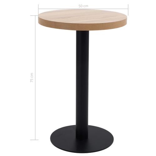 STÓŁ STOLIK BISTRO MDF 50 cm MDF BRĄZOWY na Arena.pl