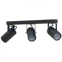 KINKIET LED SIMON 3XGU10 CZARNY Z ALUMINIUM I STALI
