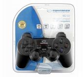 GAMEPAD PC USB WARRIOR DO GIER CZARNY