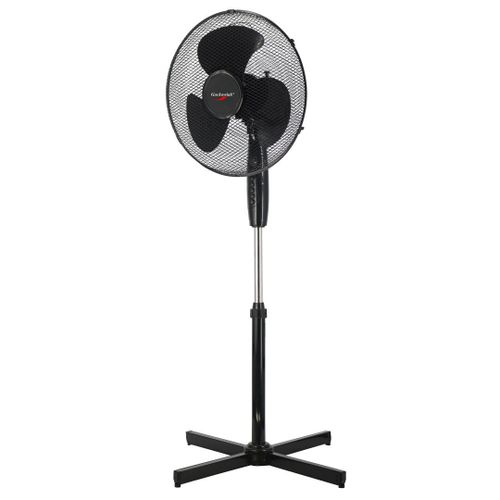 Wentylator podłogowy stojący KOUD czarny na Arena.pl